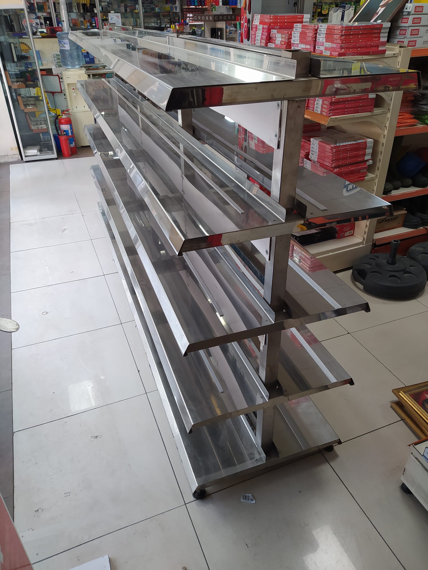 Paslanmaz Market Rafları